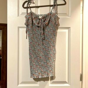 American Threads Floral Print Dress